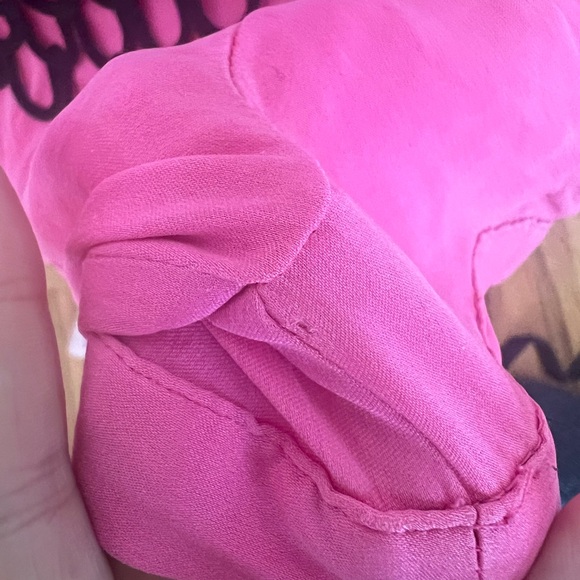 Hot pink silk top milly of New York size 4 - Picture 3 of 6